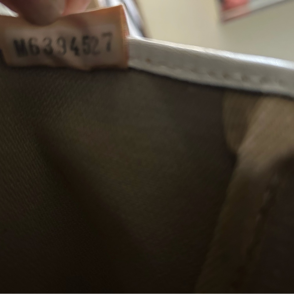 Dooney & Bourke Denim-Like Canvas Tote Bag w/ Paint Splat/Graffiti Pattern - Picture 16 of 16